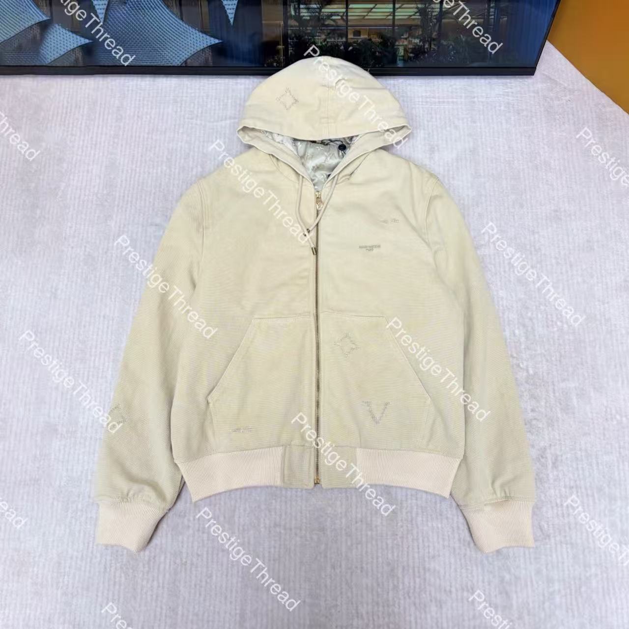 Designer High-Quality Men's Jackets 26 New Embroidered Logo Hoodie Unisex