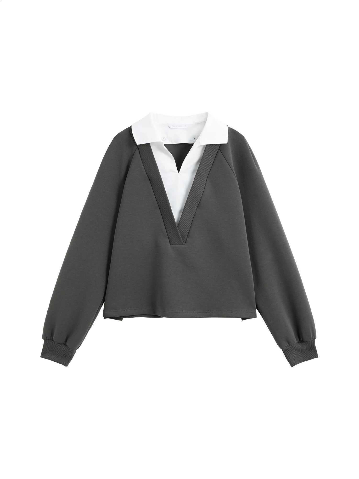 Suit ZIQIAO Fashion Sweater Skirt For Women 2025 Spring New Design Casual Two-pieces Pullover Skirt Suit Chic Outfit 25ZQ91170W260915