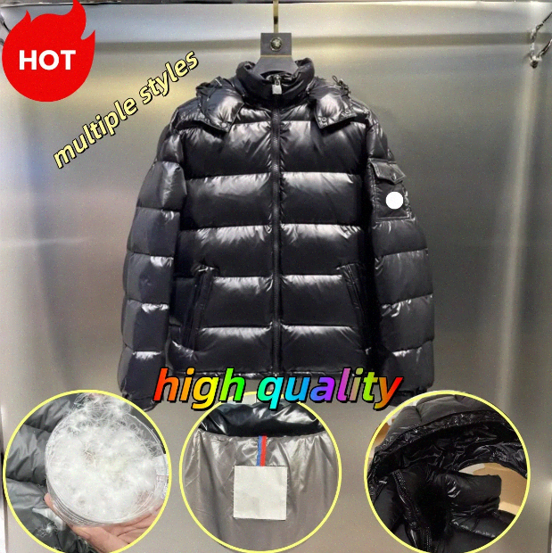 Top leve lwinter puffer jacket men down jackets designer coat black gilet mens warm windproof thicken doudoune luxe casual gillet designer puffer ja