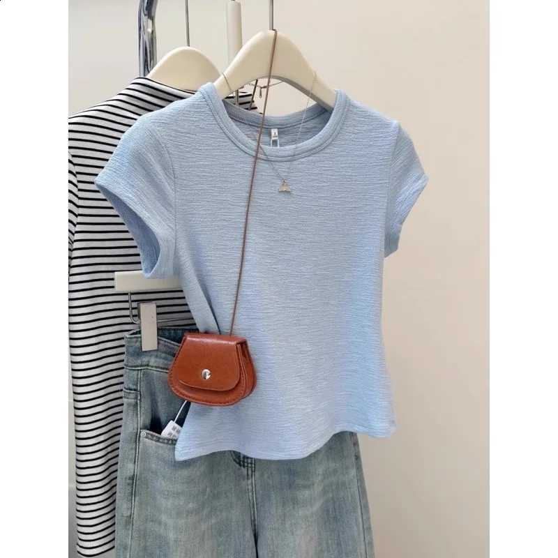 new delivery summer women top T shirt solid young students S-XL cloTHes lady Bottom underwear candy adolescent simple H260916