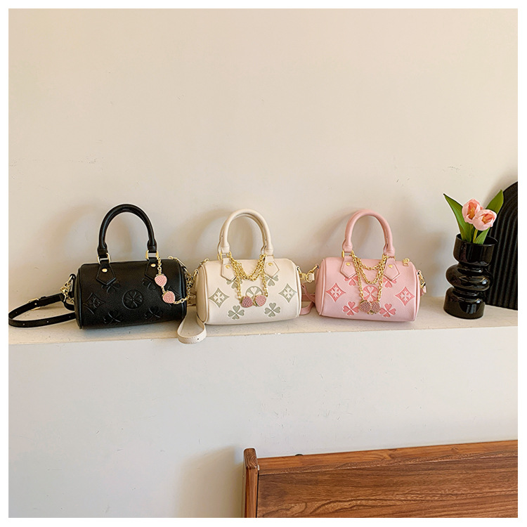 classic Printed handbag - Boston bag for women - 2026 new style