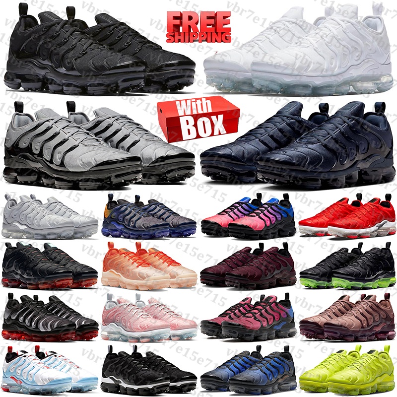 Designer vapormaxx vapormaxplus vapormaxe Free Shipping With Box tn tns tnss plus sneakers Running Shoes trainers for mens womens chaussure Sports r