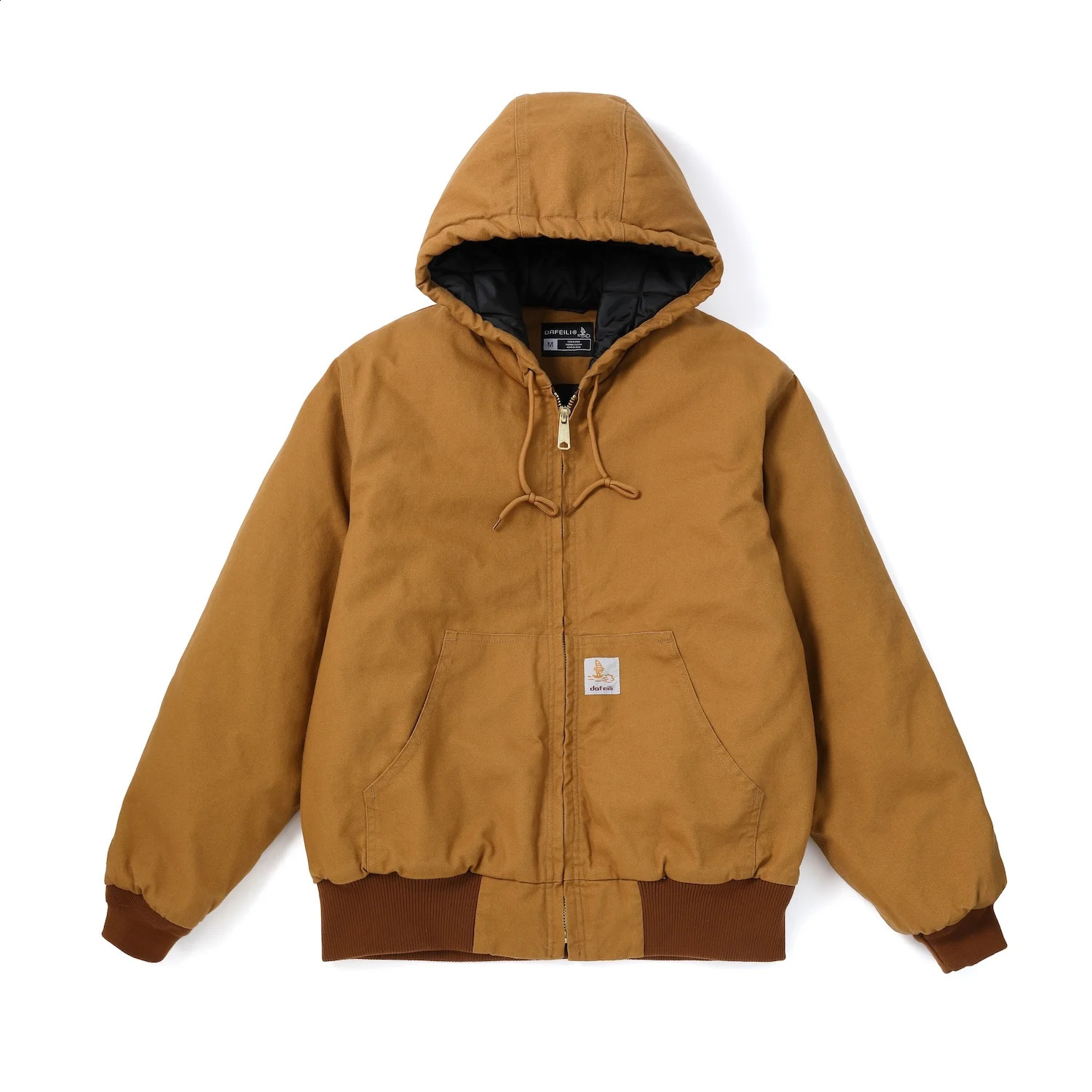 Winter J140 Active Jacket Quilted 90s Vintage Washed Work Wear Duck J130 Canvas Hooded Y2k Oversize Bomber Detroit Jacket Men 260917