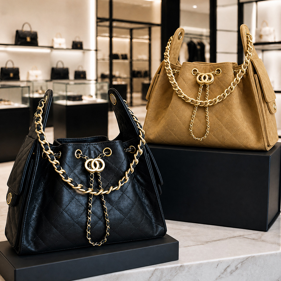 HOBO bag genuine leather bucket bag luxury crossbody bag new designer bag classic black with gold luxury small bag popular stylish crossbody bag001