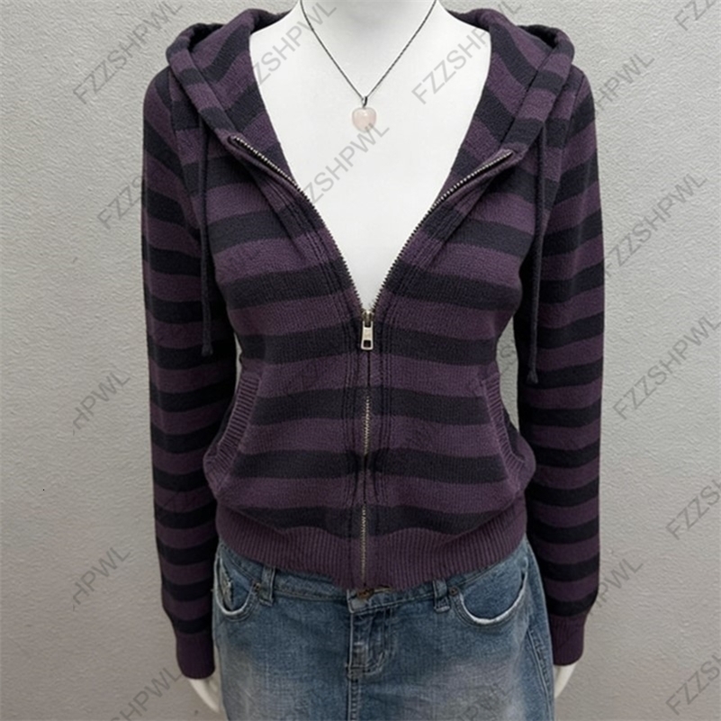 Y2K Purple Spicy Hoodie Retro Smoke Print Sweater Men Women Fashion Vintage Classic Hip Hop Streetwear Clothing Loose Jacket 260911ww