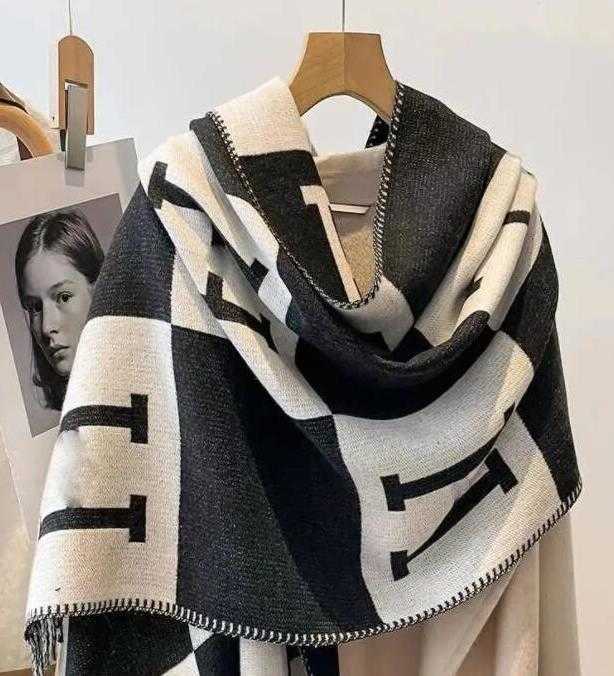 beach Man Scarves Women Scarf Cashmere happy Plaid party For Winter Warm Womens And Mens Long Size 180X65cm % S2609178P8M