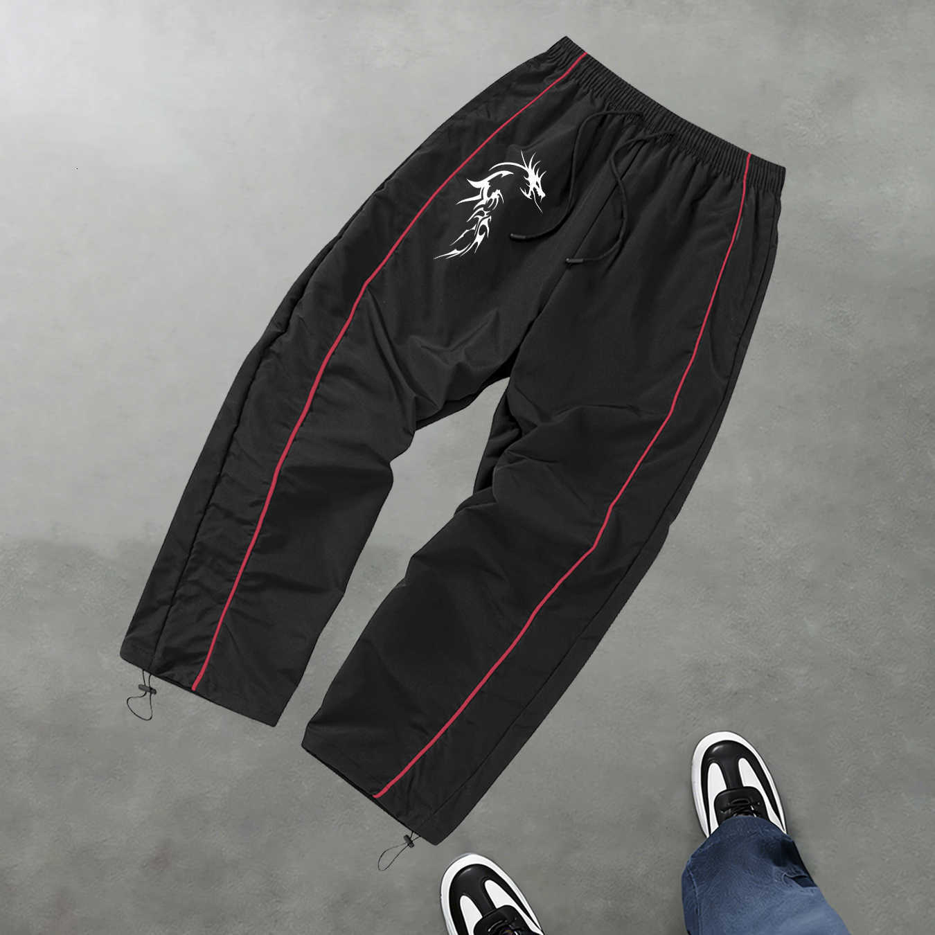Print Men's Snake Casual Sports Trouser Spring And Summer Fitness Training Trousers Suitable For Everyday Commute Trendy OutfitsT260917