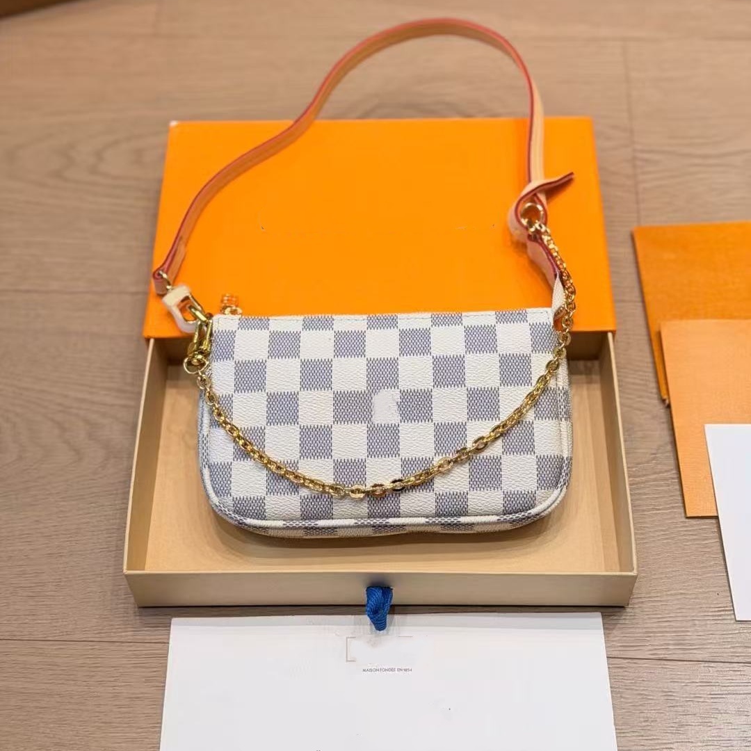 Design bag Fashion bag tote bag classic shoulder bag High quality leather armpit crossbody bag handbag Chain wallet Flip top pochette underarm purse