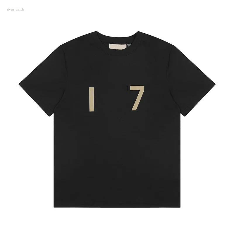 essentalls T Shirts Designer Trend American Vintage Loose 1977 essential T-Shirts Round Neck Letter Print Mens Womens Short Sleeve Fashion Stree Spo