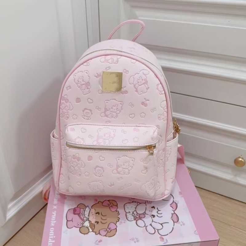 Harajuku Aesthetic JIAERDI Pink Backpack Women Sweet Cute Cartoon Y2k Backpacks Ladies 2025 New Style Trendy Kawaii MochilaT260917