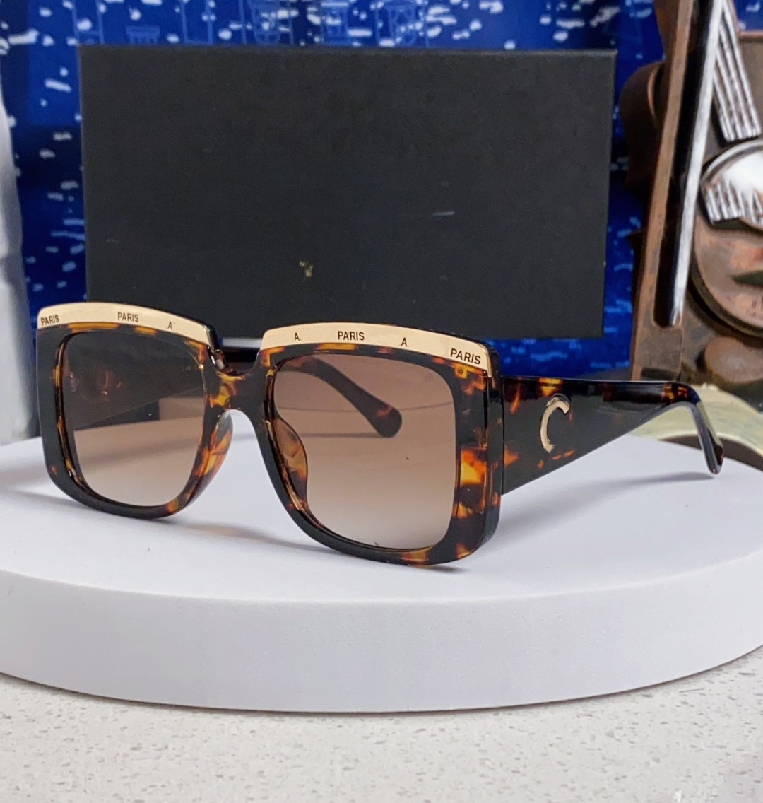 High Quality Luxury Polarized C Designer Sunglasses for Men and Women Stylish Sun-Blocking Perfect for Beach travel Vacations CCliness fgjh45df