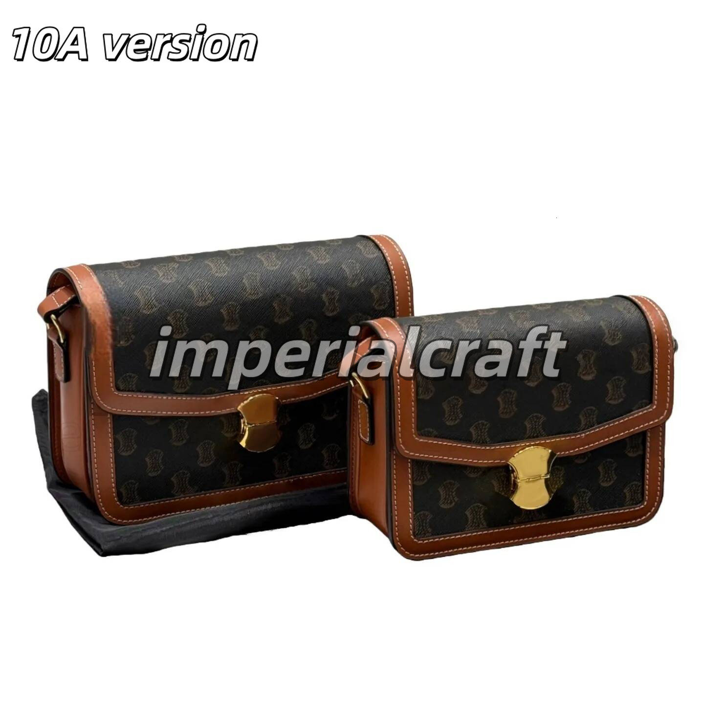 2026 10A celiniiet bags Designer bags Luxury handbags Underarm bag Womens leather crossbody Shoulder Bag tote half moon bag lady Triomphies Bags a8f