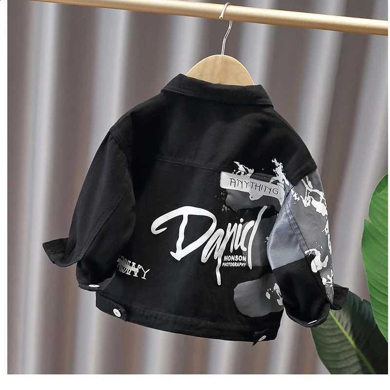 Teens Spring AutumnKids Denim Jackets Baby Boy Clothes New In OuterwearsChildren 2 3 6 YearsT260916