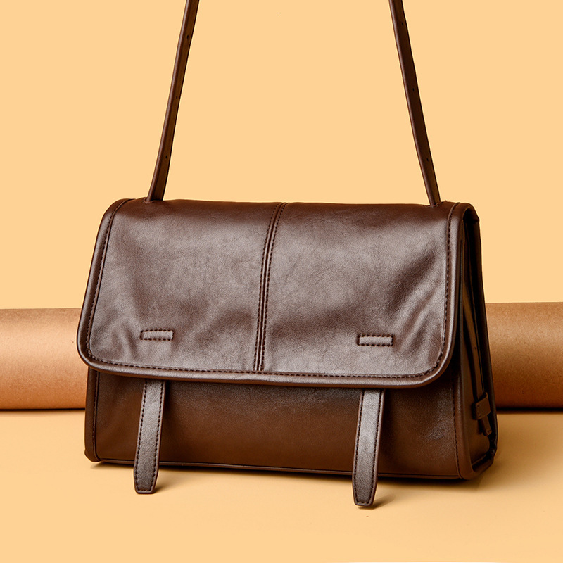 2026 New Women's Casual Versatile Simple Shoulder Large Capacity Crossbody Bag For Women European And American Style One-Piece Dropshipping Des