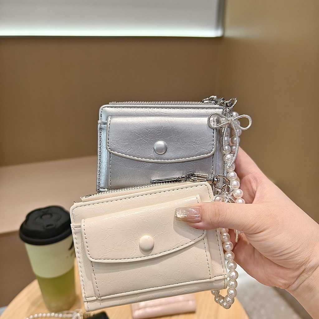 Wallet Pu Bi-Fold Leather Card Organizer Portable Purse Solid Color Short Wallet For Casual Trips Daily Commuting ShoppingT260917