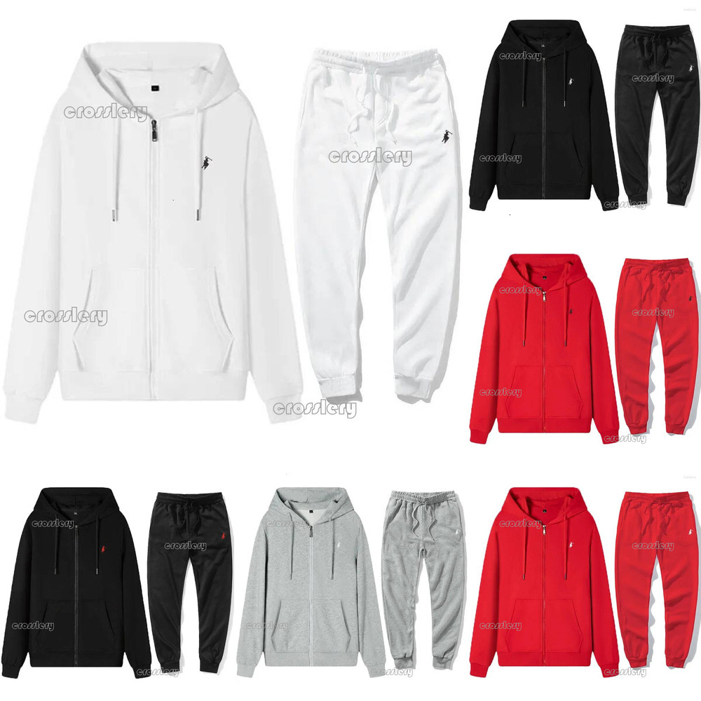 Desinger Tracksuits Classic Brand And Women's Zipper Hoodies Pants Sets Pullovers Jackets Sports Velvet Long Sleeved
