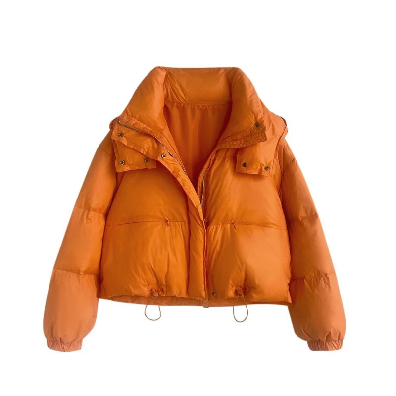 White Duck Down Direct Sales Fashion Short Jacket Women and Thin Tall Hooded Small Bread Clothes Winter Beauty 260916