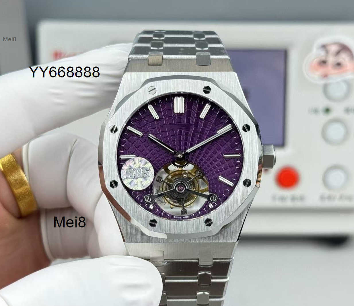 Mens watches high quality BBS Factory Roya1 0ak 2924 Automatic Mechanical watch movement 41mm thickness Mens watch Sapphire crystal 316 stainless st