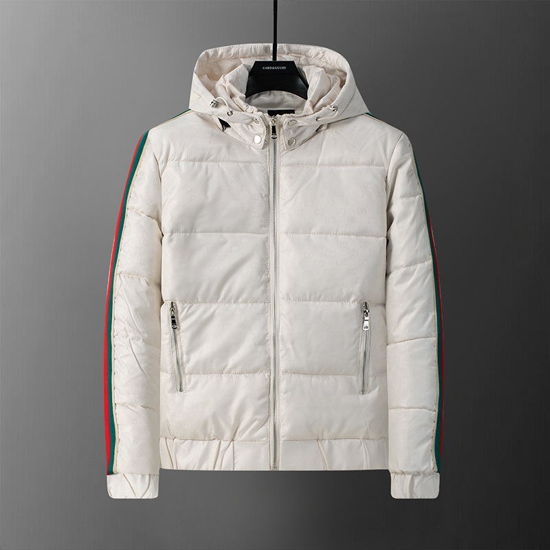 Fashion Designer Mens Womens Winter Long Sleeve Down Cotton Parkas Jackets Man Thickened Hooded Sweatshirt Warm Windbreaker Jacket Zip Up Men Bomber