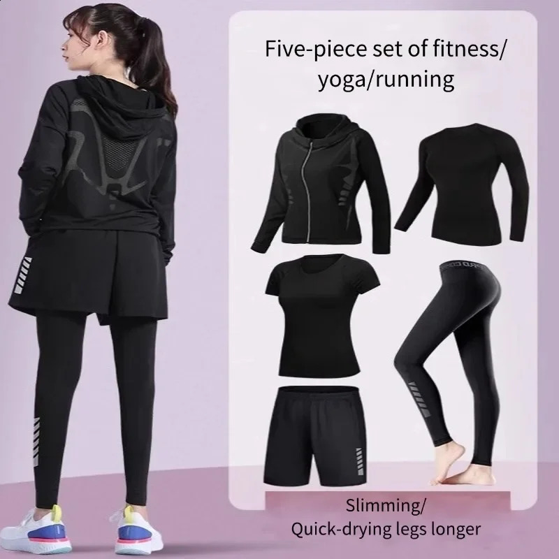 Running sportswear women's fitness clothes spring and summer morning running training equipment 260916