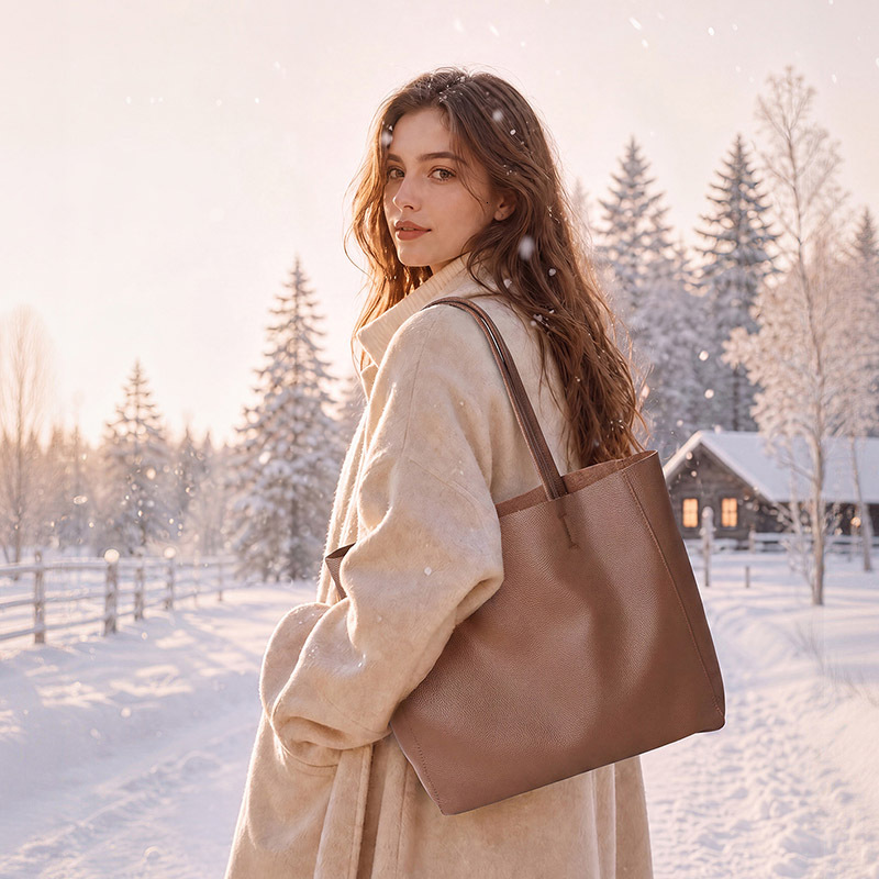 Women Luxury Casual Tote Female Fashion Summer Beach Handbag Lady Popular Soft Cowhide Genuine Leather Shoulder Shopping Bag