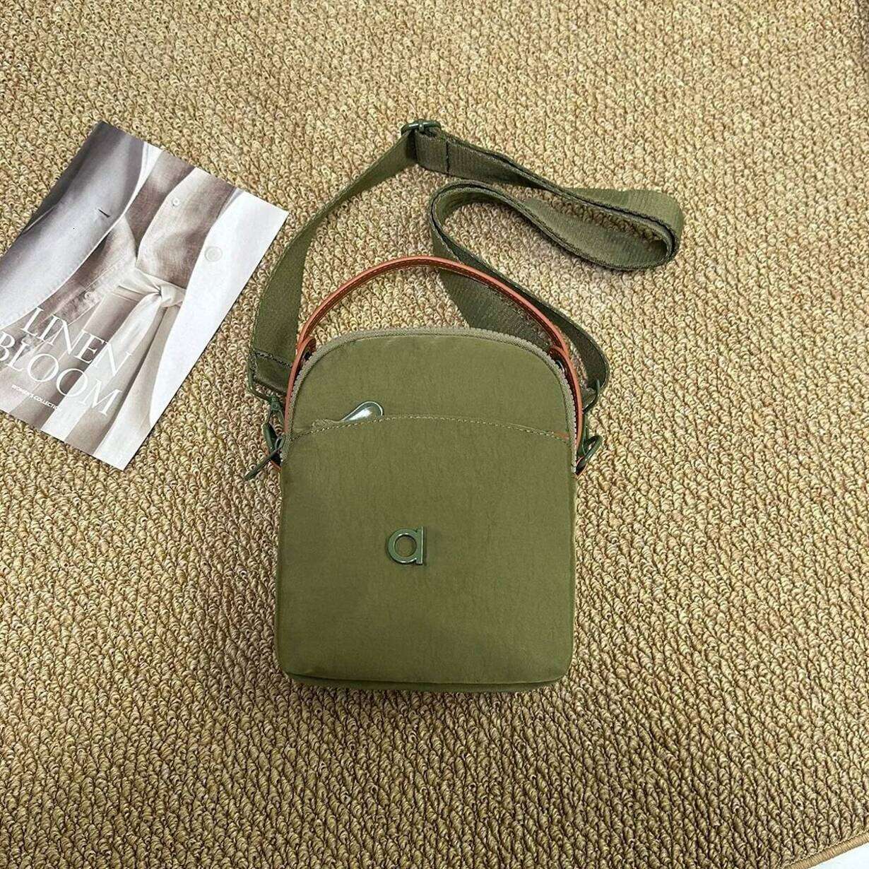 Sports Bag Alone Gym Travel Backpack sports * backpack Nylon Fabric Crossbody Women Handheld * Single Shoulder Storage Square Casual Versatile Small