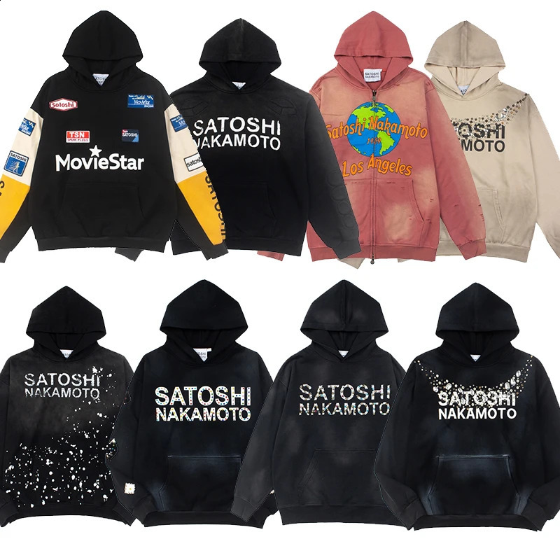 Streetwear Satoshi Nakamoto Hooded Sweatshirts Graphic Print Vintage Hip Hop Style for Men Jackets Pullover 26FW Arrival 260914
