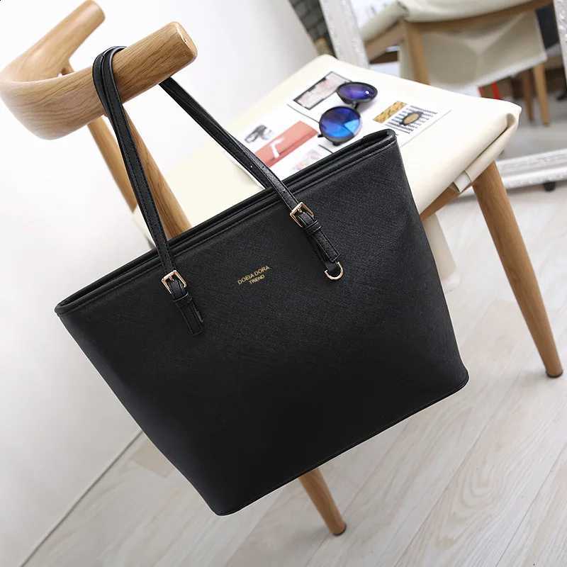 Women Large Capacity Bucket Tote Bag Shoulder Handbag Mommy Bag Work Travel Casual Purse H260916