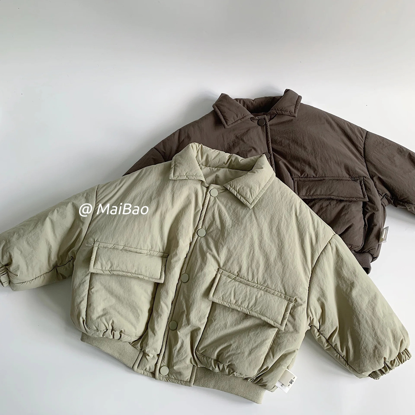 Children's Cotton Coat 2025 Winter Style Loose and Thick Cotton Clothes Baby Winter Clothes Cotton Jacket Top Trend260916