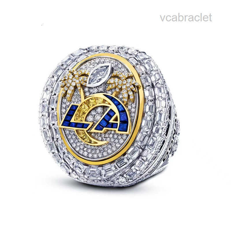 Players 9 high Quality Name Ring STAFFORD KUPP DONALD World Series National Football Rams Team Championship Ring With Wo