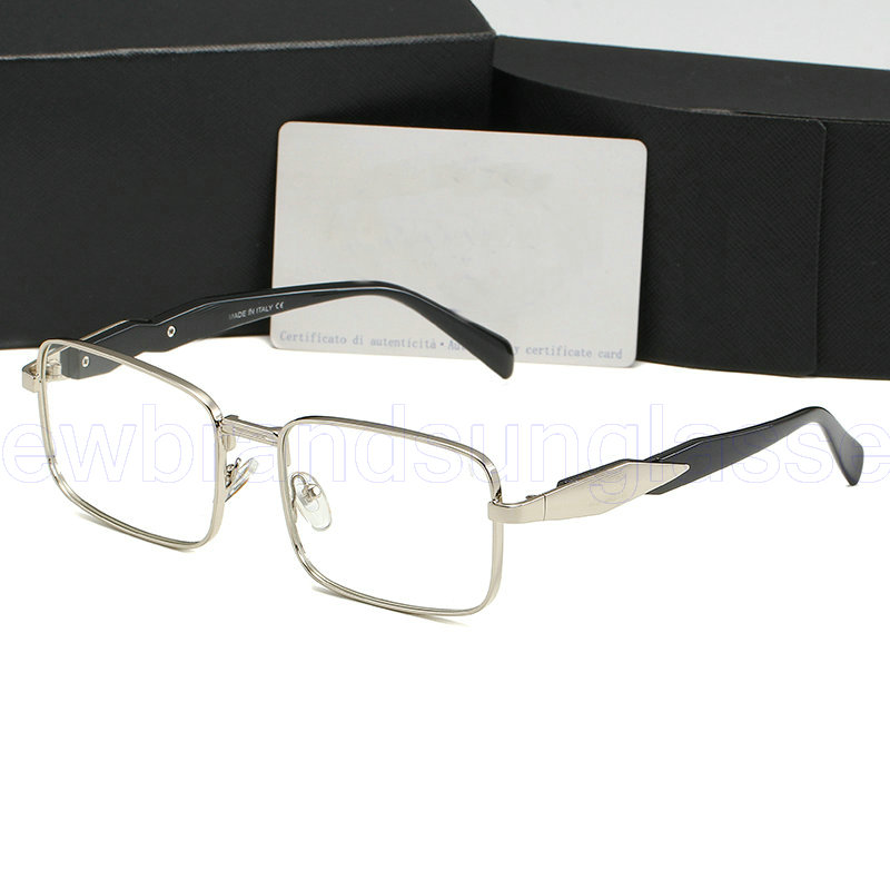 SQUARE Triangle Frame Anti-Blue Light Glasses Classic Reading Eyewear Retro Frame Transparent Eyeglasses Linea Rossa Symbole Sunglasses With Triangl