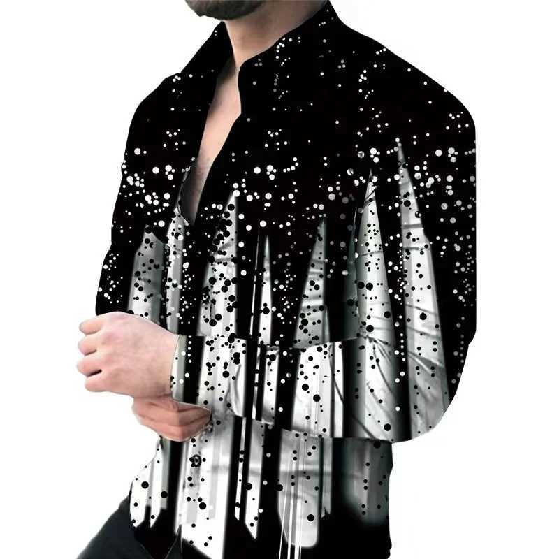 2023 Men's Tops Decoration New Hot Sale Lapel Tops Material Soft Comfortable Casual Outdoor Party Q260917