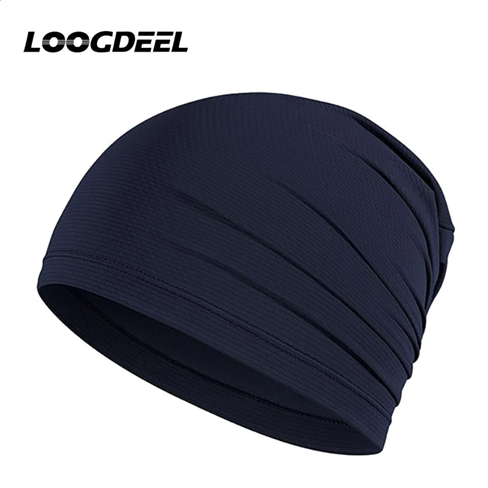 LOOGDEEL Outdoor Cycling Hiking Baseball Stretchy Beanies Hat Quickdrying Running Caps Summer Breathable Cool Sports Hats 260916