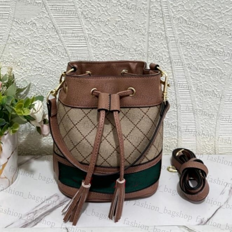 fashion Designer Bag Mini drawstring bucket Bag Purse Classic single Shoulder Bag hobo bag temperament Womens Crossbody bags Luxury Tassel handbag G