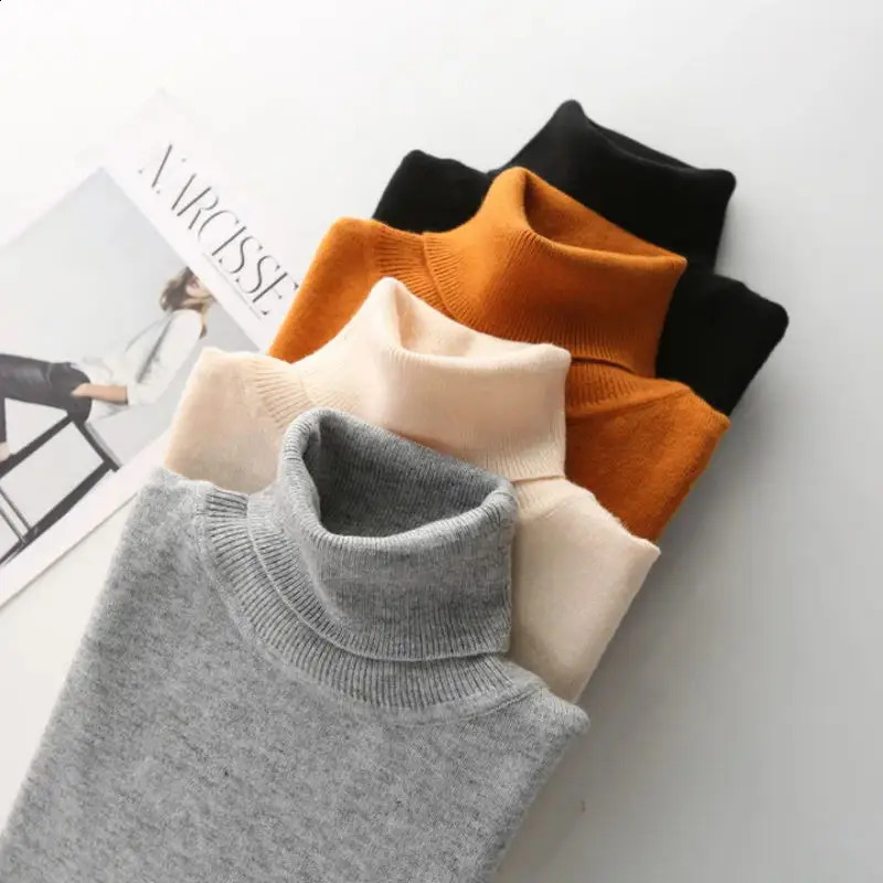 Cashmere Cotton Blend Turtleneck Men Jumper Autumn Winter Wram Clothes Vetement Homme Pull Homme Hiver Man Pullover Sweater 260917