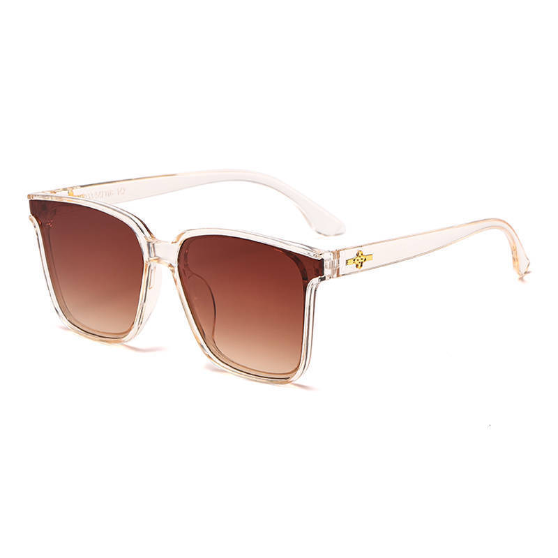 Vintage Brand Designer Luxury Sunglasses New Style Sunglasses, Same As Those Featured On Xiaohongshu, Designed To Make Large Faces Appear Slimmer, O