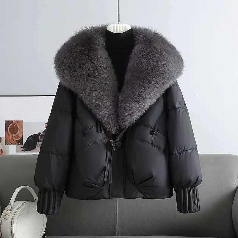 Down Cotton Clothes Women's Warm Winter 2025 New Parkas Large Size Casual Jacket Short Comfortable Bread Clothes Thickened Coat H260917