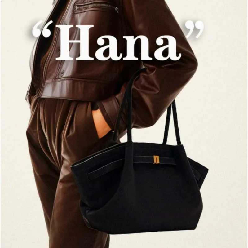 2026 Spring Autumn Hana Dumpling-Shaped Large Capacity Handbag FAshionable Travel Party Shoulder and Crossbody Bag H260916