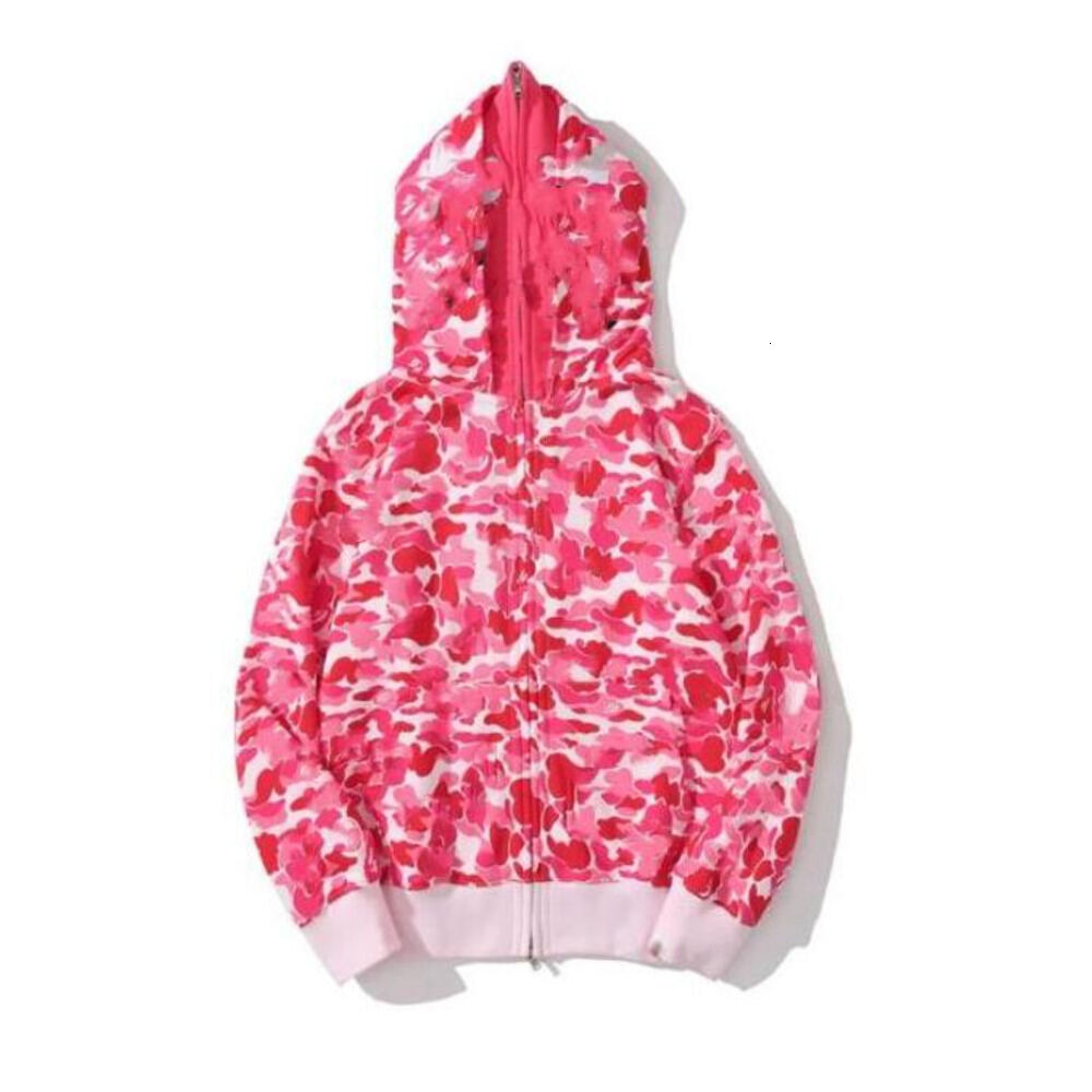 Bapestahoddie Designer Mens Y2k Full Zip Up Hoodie Shark Hoodies Woman Camouflage Coat Baphoodie Weatshirt Stylist Jacket Cotton Hoody Sweater Bap H