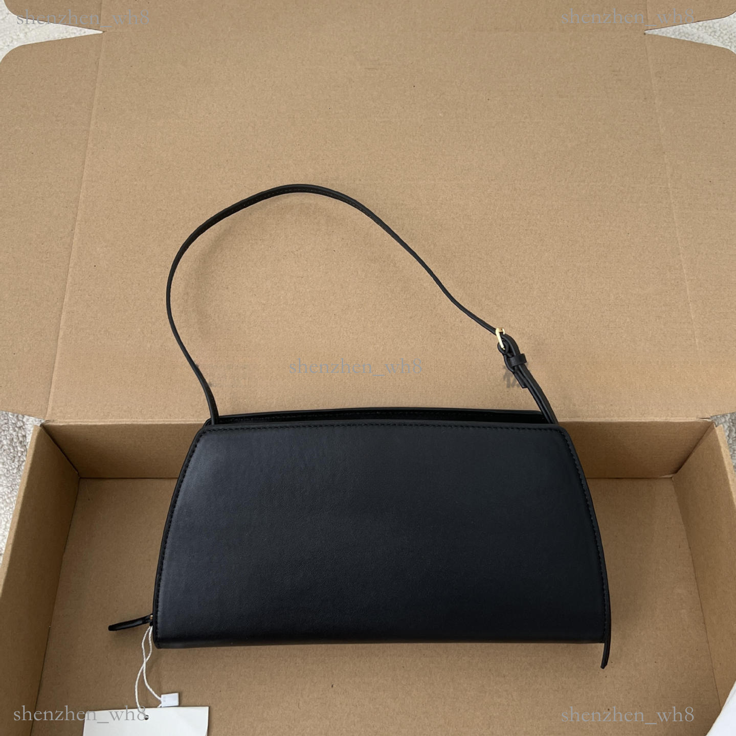 Designer High quality handbag Row 2026 niche Dalia French style underarm bag vintage high end feel women's cowhide shoulder baguette bag cca 8b