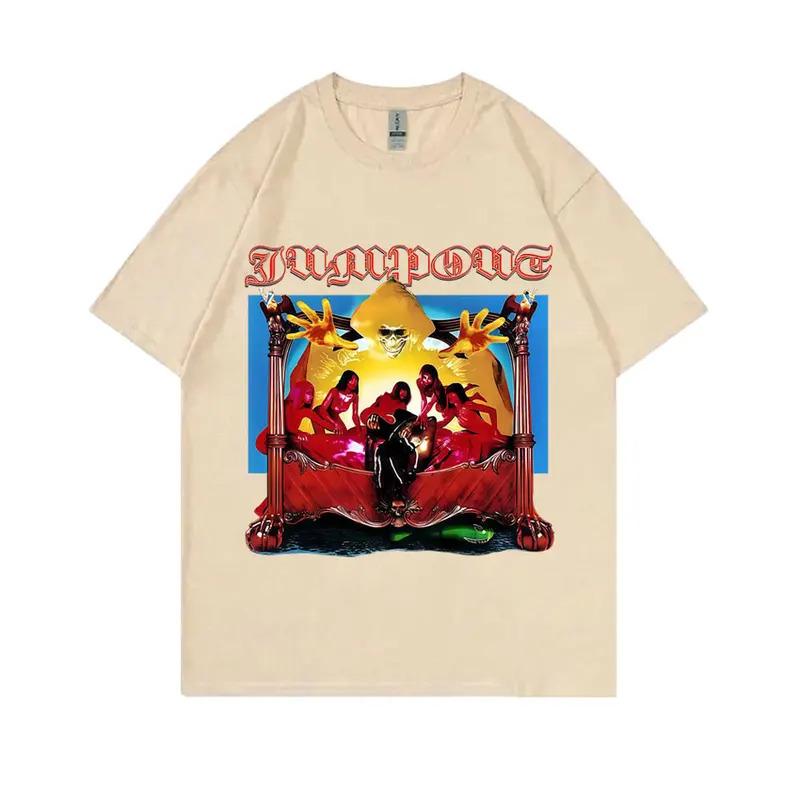 Rapper OsamaSon Jump Out Album Graphic T-Shirt Streetwear Hip Hop Short Sleeve Crew Neck Cotton Tee Unisex Summer S-XXXL