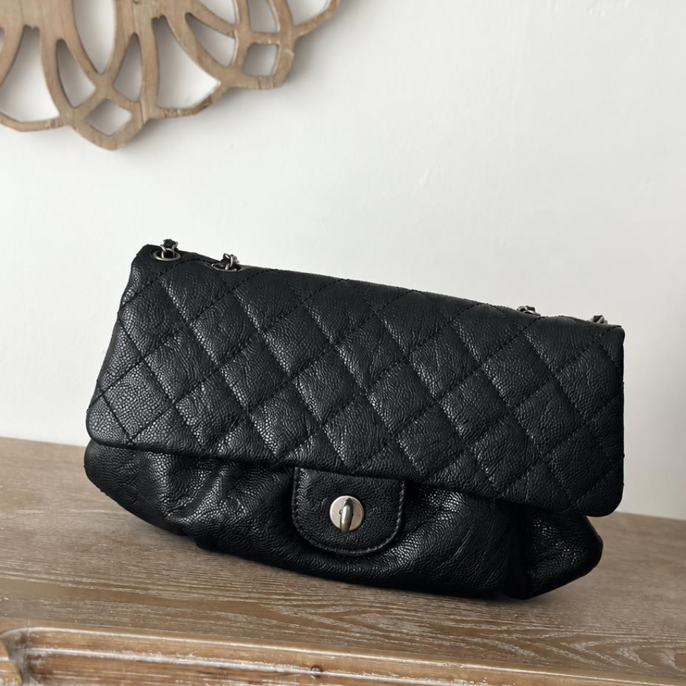 Quilted Flap Bag Soft Leather Cloud Shoulder Crossbody Purse Refined Date Travel Weekend Top-Tier Designer New Arrival