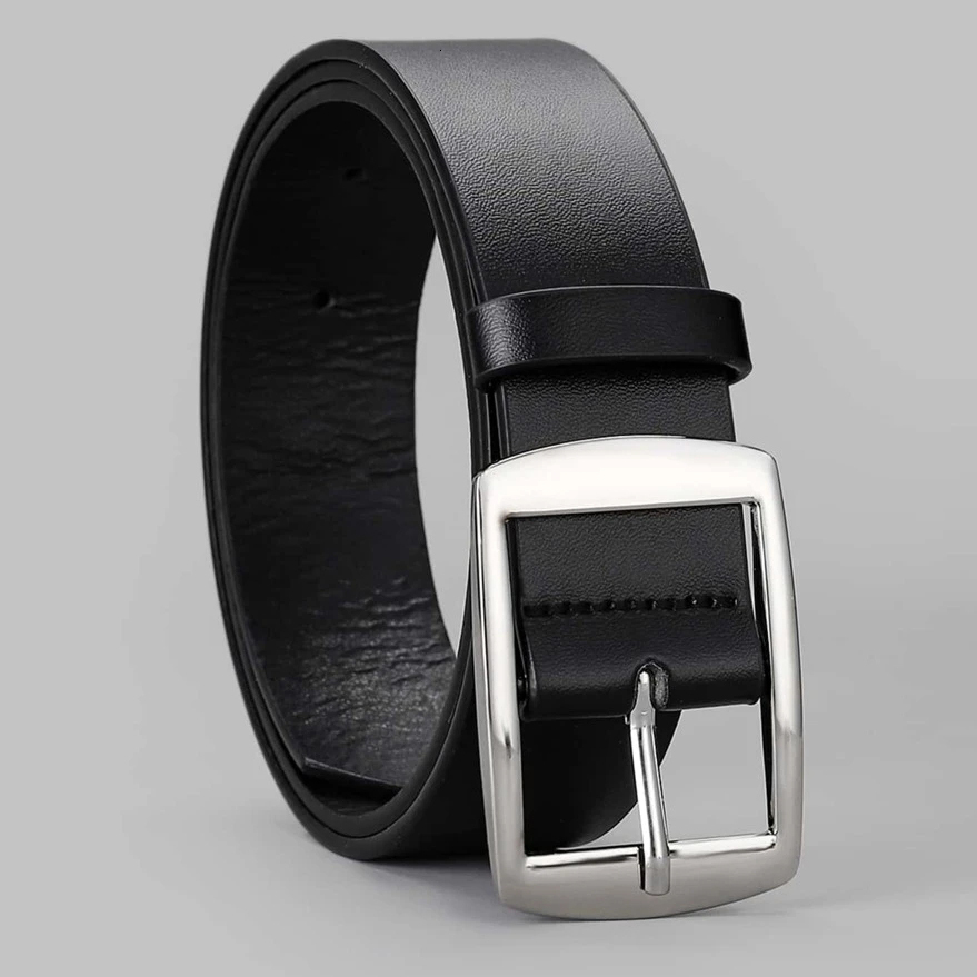 New Luxury PU Leather Metal Pin Buckle High Quality Famous Brand Designer Waist Strap Belts for Jeans Men Belt W260917