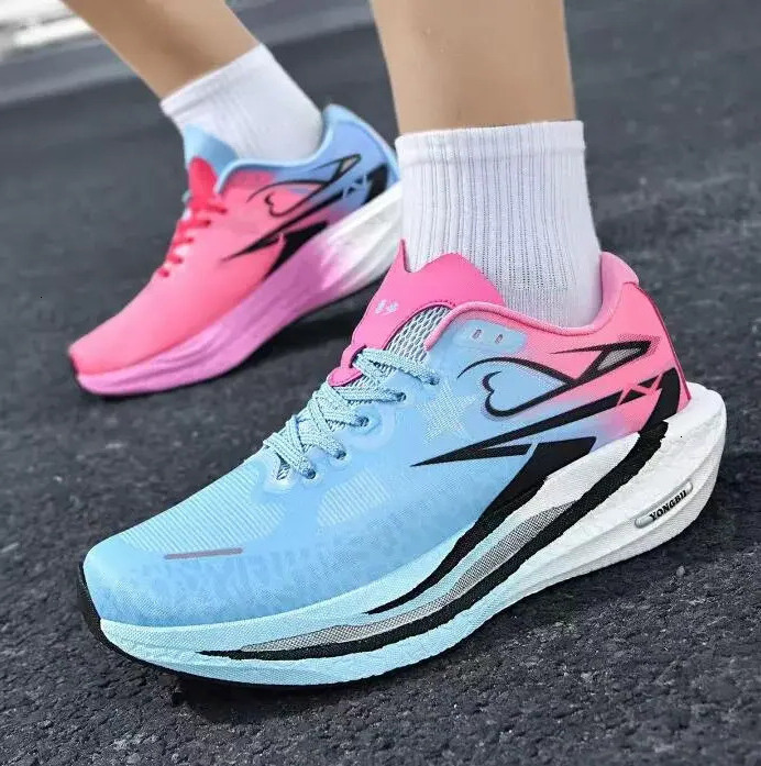 sports Men Running Shoes Feiran 4 0 Full Palm Carbon Plate Summer Marathon Shock Absorber Student Racing Running Children's Sports Shoes Z Snea