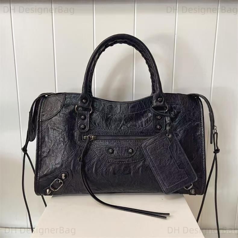 Classic Top Designer Bags Le City Bag And Fashionable Women Shoulder Bag Le Cagole black tote Bag Vintage Motorcycle Handbag Beach Bag High quality