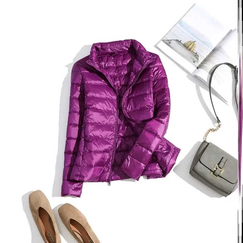 Down 8XL Cheap Ultra Light Winter Warm Hooded FeaTHer Puffer JaCKet For Short Spring Autumn Coat Female Women Big Size DuCK H260917