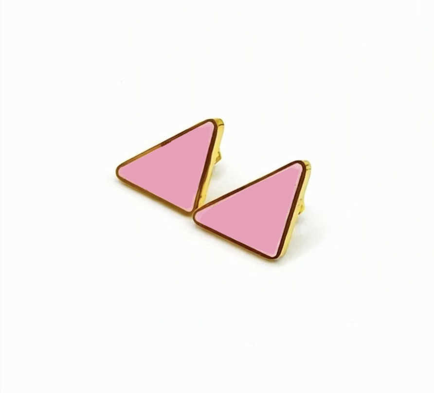 steel Stainless simple earrings green white pink Jewelry High Quty Jewelry gifts girl gifts S260917QFZI