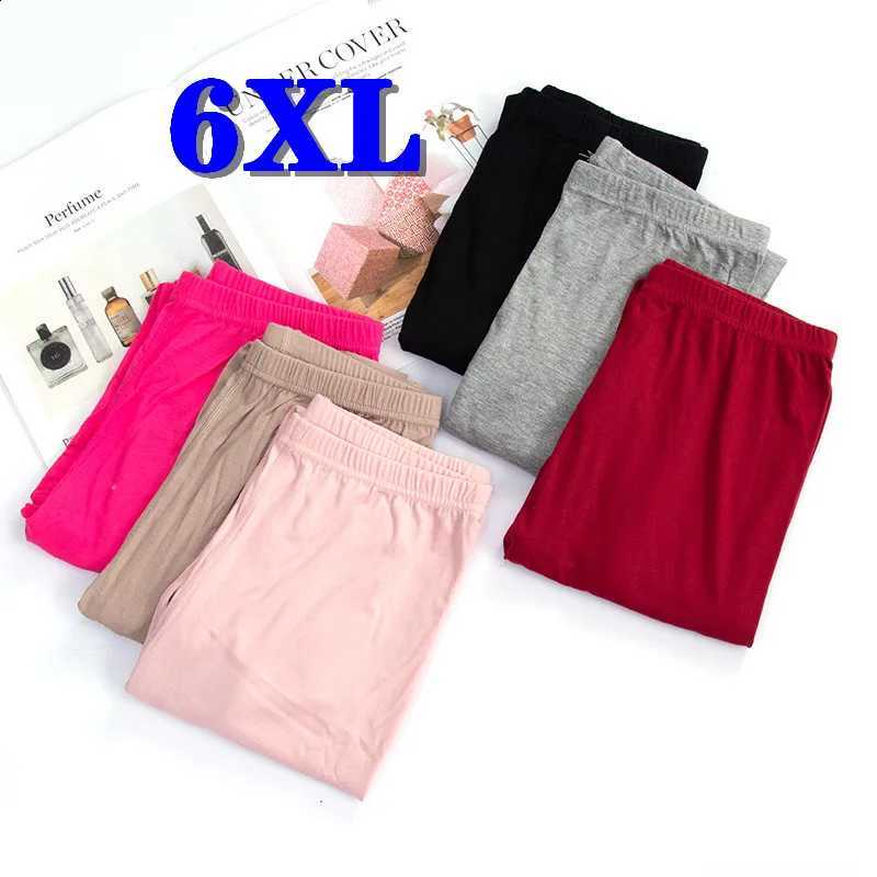 Underwear For Women Lingerie Pajamas Pants High Waisted Trousers Long Johns Big Plus Size 4xl 5xl 6XL Spring New Free Shipping H260916