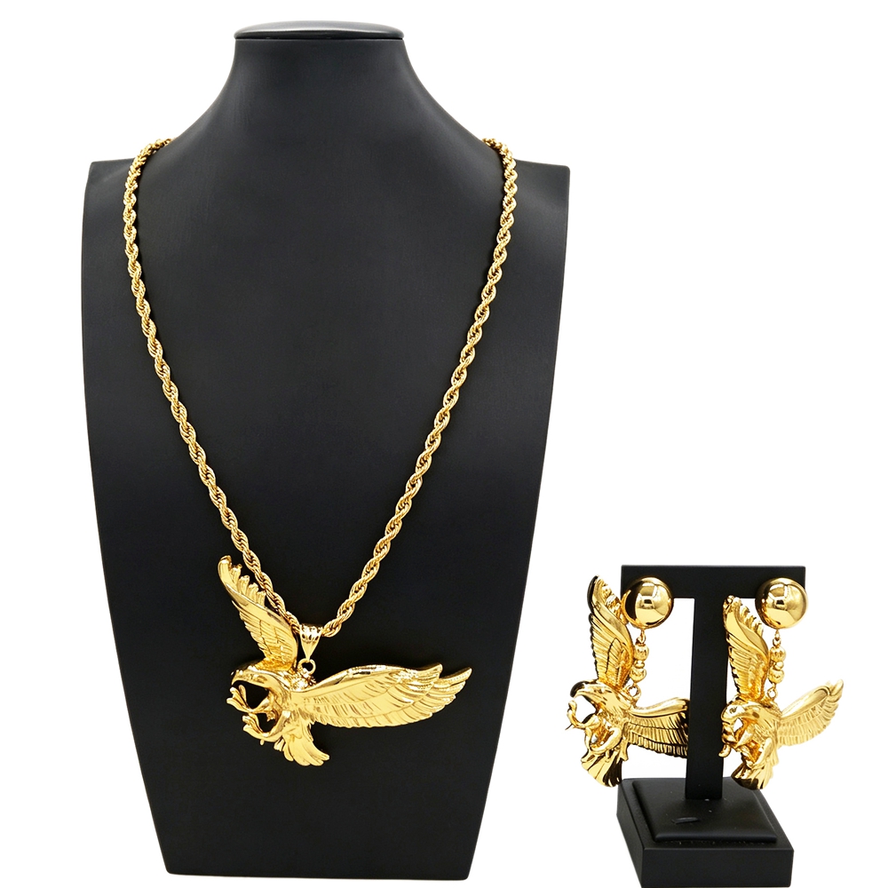 Yulaili Brazilian and Italian Gold Plated Ladies Fashion Jewelry Luxury Dubai Jewelry Sets High Quality Necklace Jewelry Set HK166622