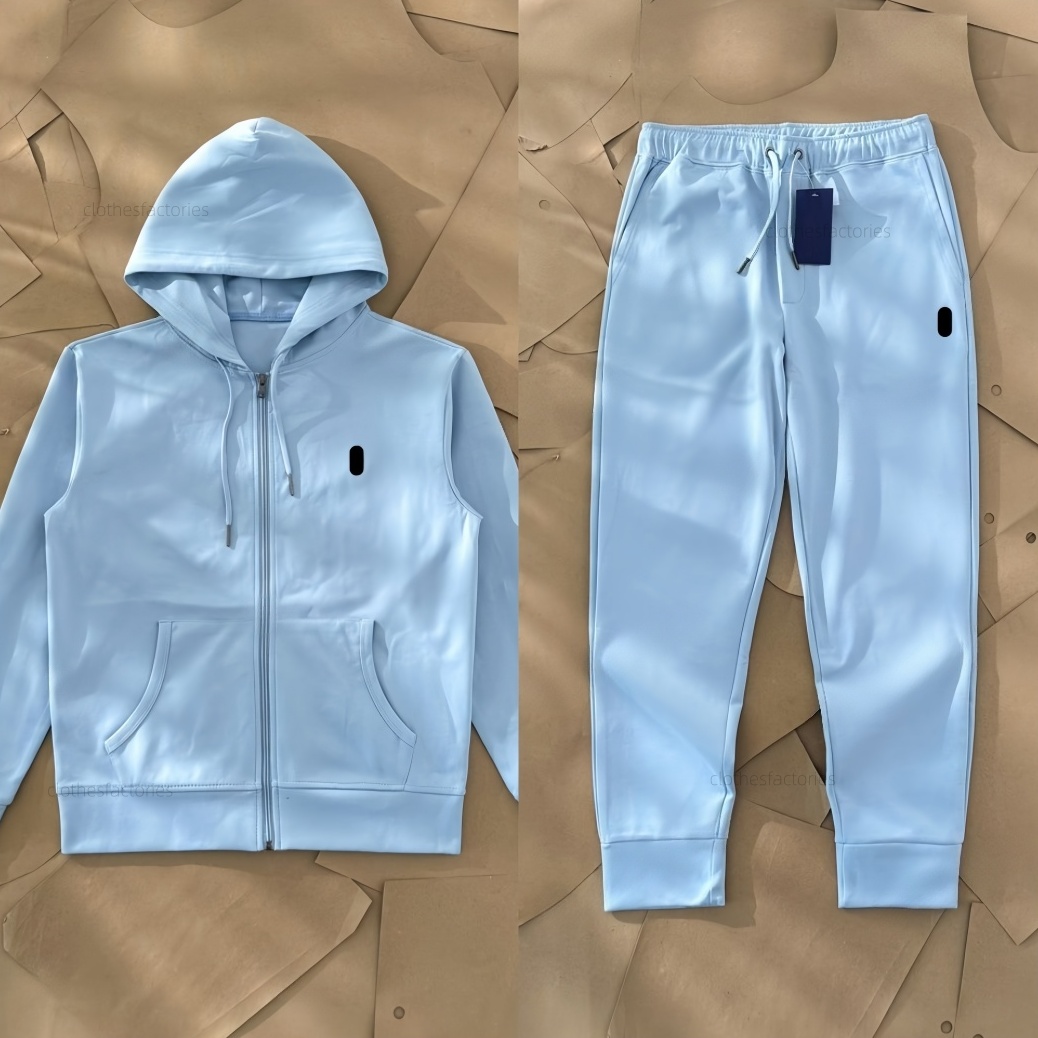 26ss tracksuits men Designer Hoodie polo tracksuit men high-quality Fashion Brand Polos Men Suit Spring Autumn Womens Two-Piece Sportswear Casual St